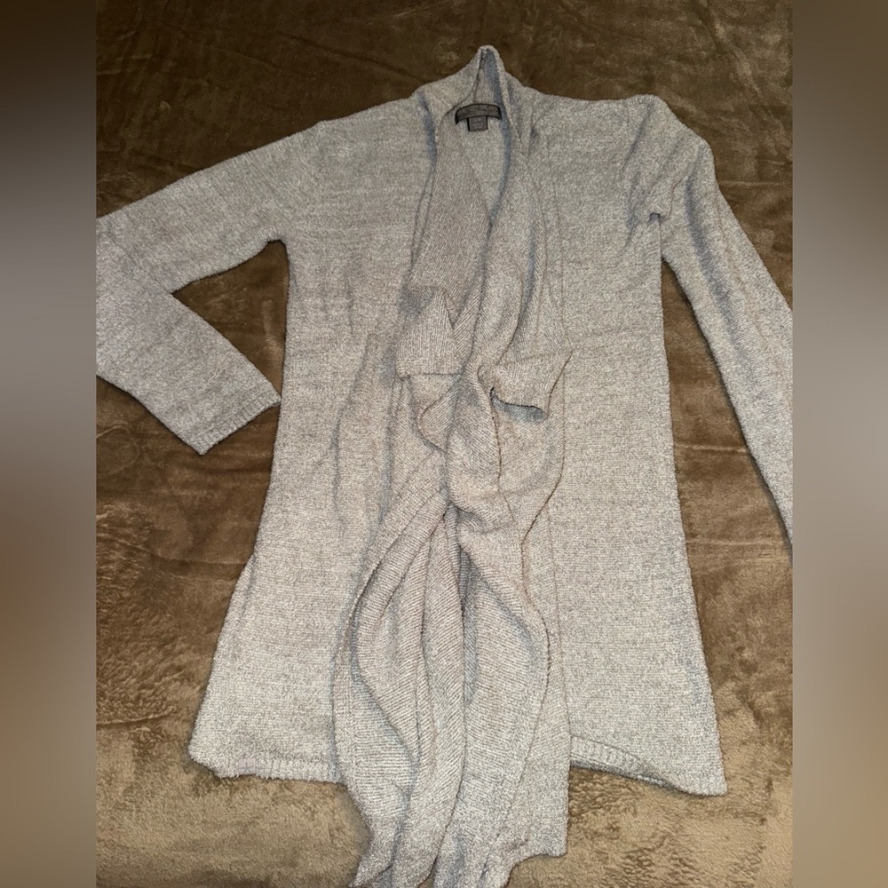Barefoot Dreams Heather Gray Women's Cardigan